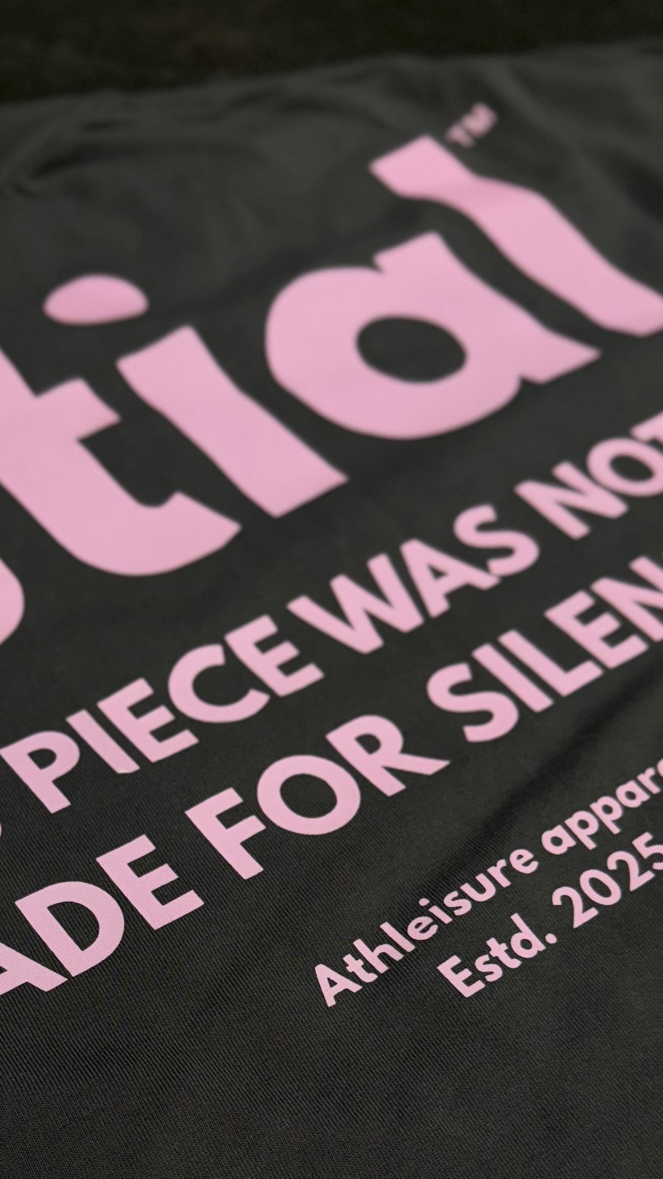 NOT MADE FOR SILENCE TOP